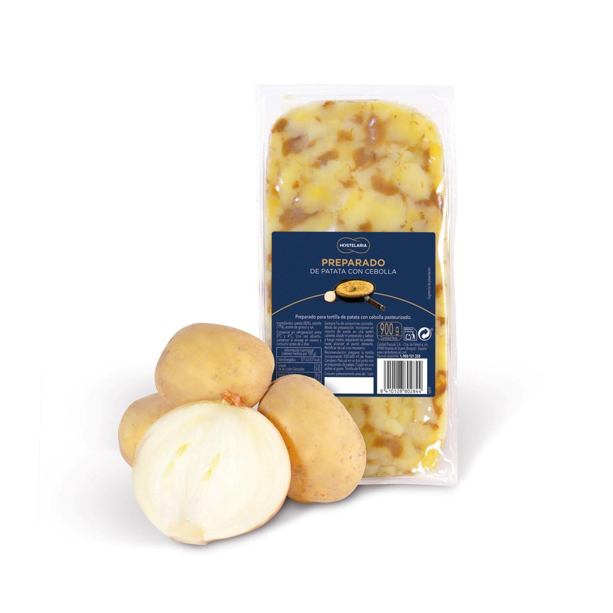 Detalle del paquete con preparado para tortillas de la nueva marca Qualianza.