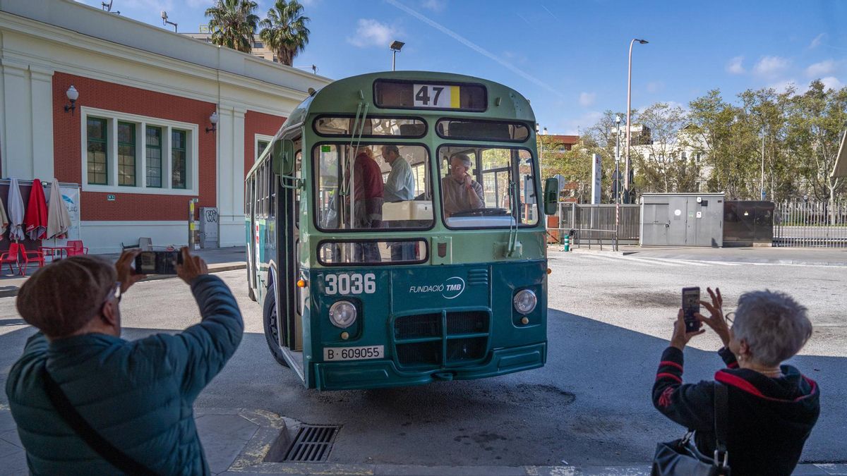El bus el 47, que CCOO recupera para llevarlo dentro de su congreso El bus el 47, que CCOO recupera para llevarlo dentro de su congreso