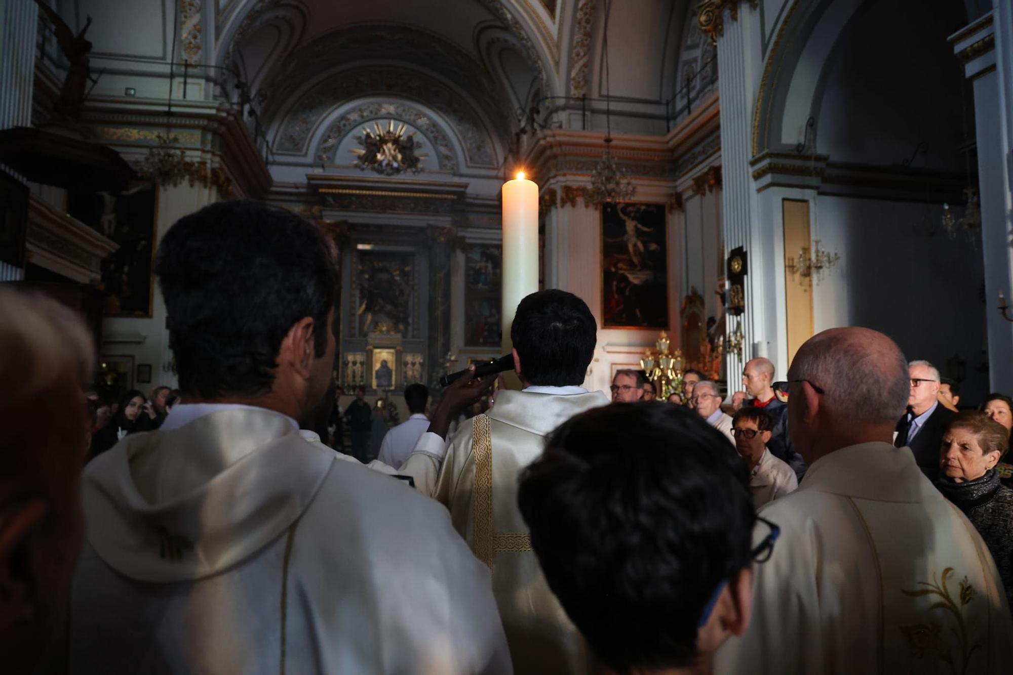 Bendición del fuego en la Semana Santa Marinera