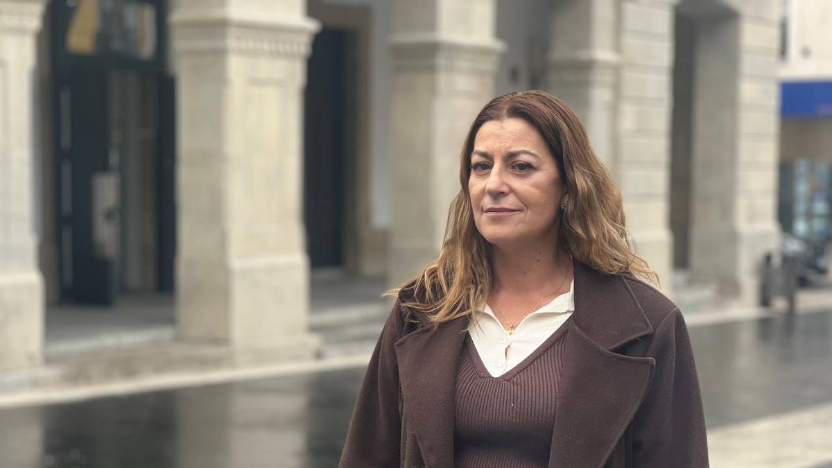 Tere Álvarez, portavoz municipal de IU de Siero, en una imagen de archivo.