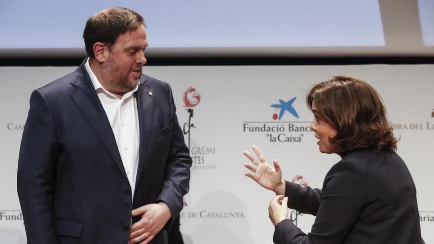 Junqueras pidió sin éxito a Santamaría abordar la deuda del Estado por los Mossos