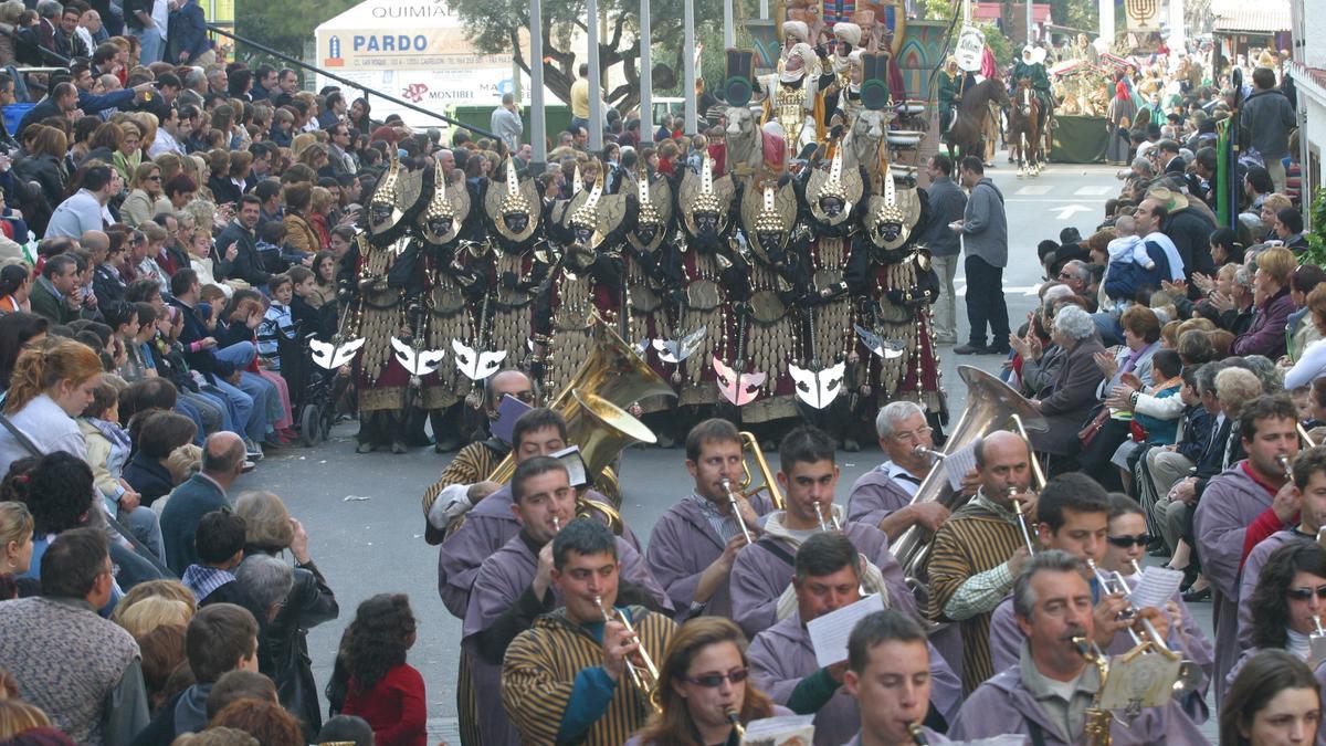 Imagen de archivo del Pregó durante las fiestas de la Magdalena.