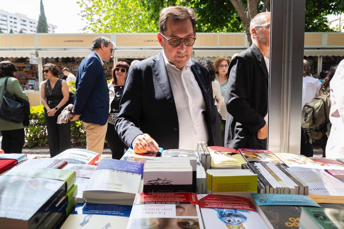 Inauguración de la edición 61 de la Fira del Llibre de València