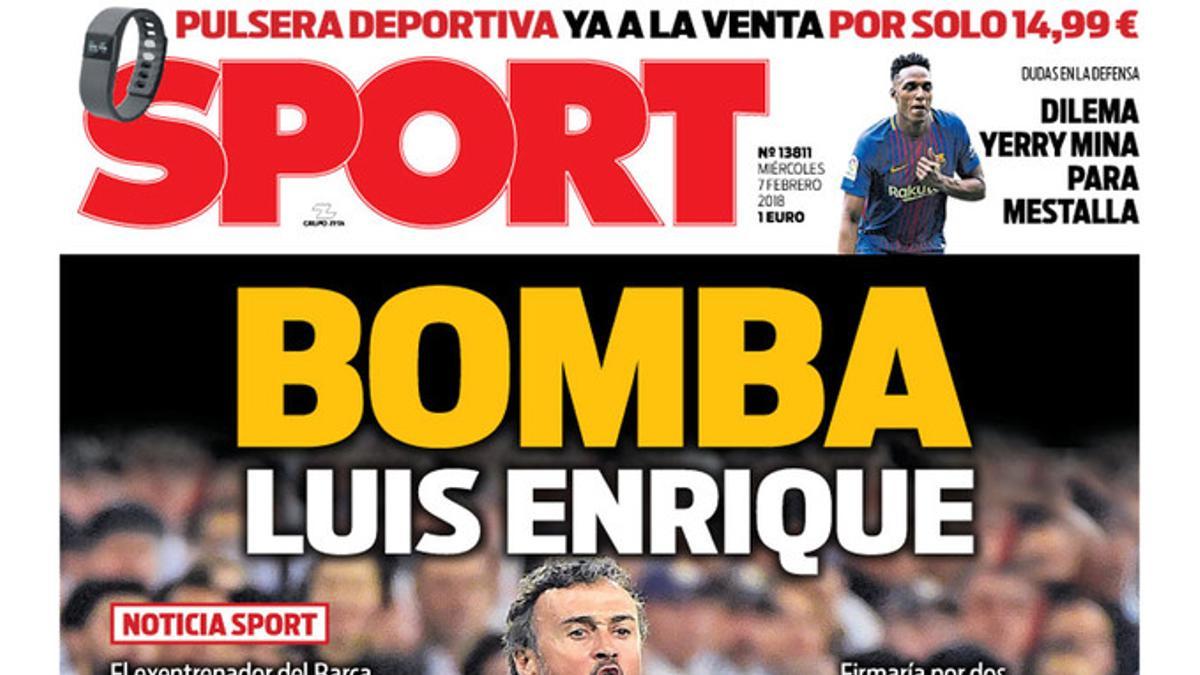 La portada de hoy