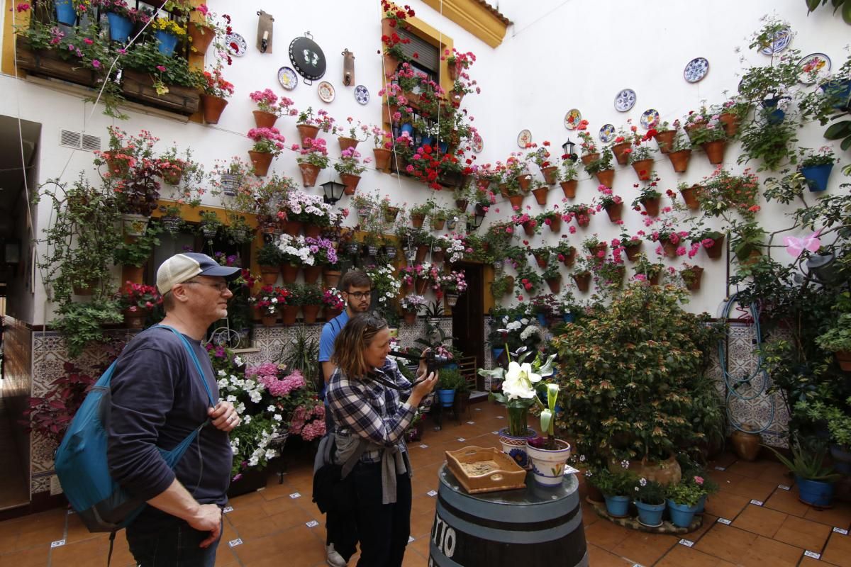 Paseando por los patios de la San Lorenzo y San Rafael