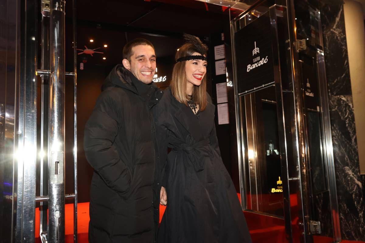 Ana Guerra y Victor Elías en la fiesta de disfraces de Alejandro Sanz