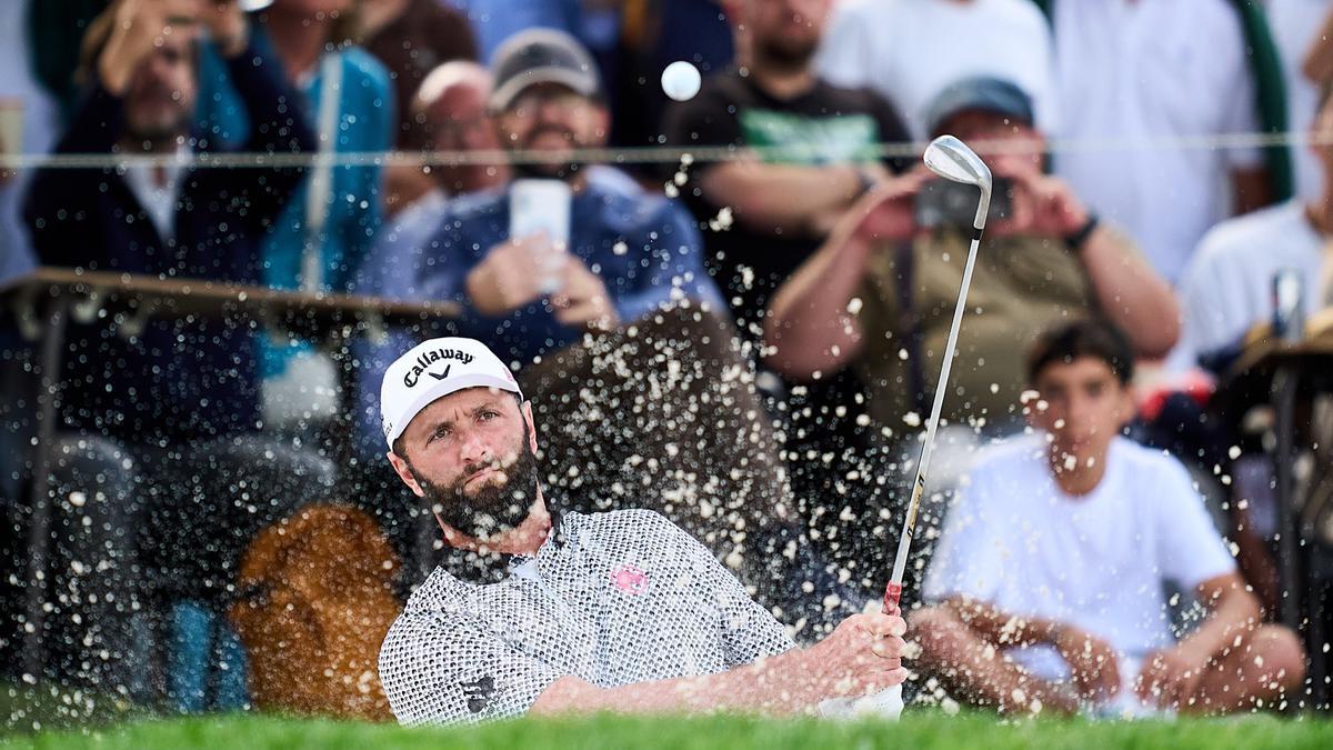 Jon Rahm dice que ha cometido "errores estúpidos" y se despide de la victoria en Madrid