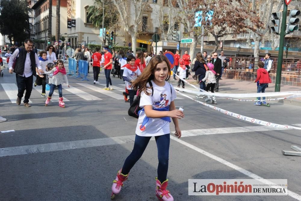 Marcha solidaria de Jesús-María por Haití