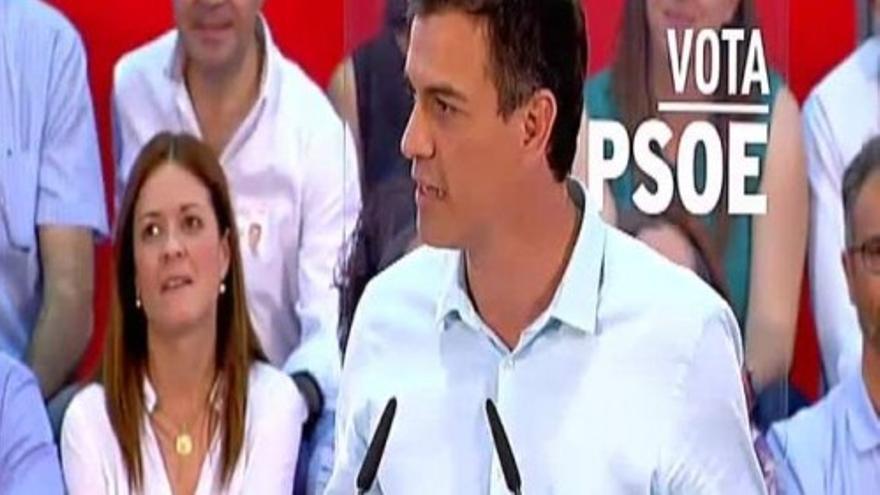 Sánchez repasa la lista de corruptos del PP