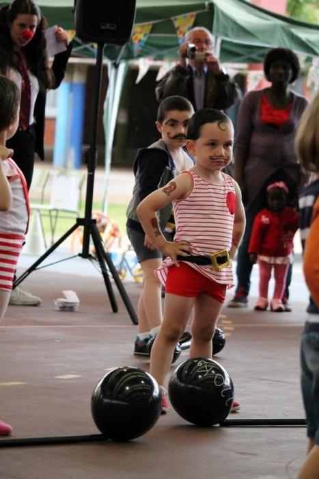 Un circo en el colegio Laviada