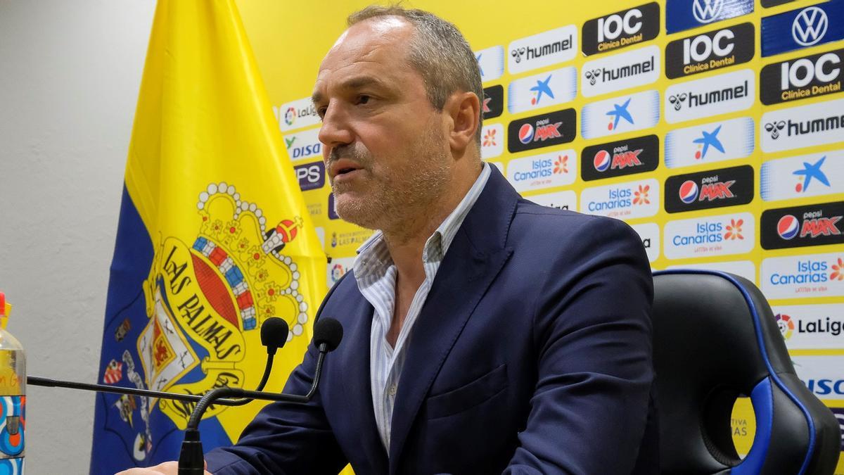 Luis Helguera, director deportivo de la UD.