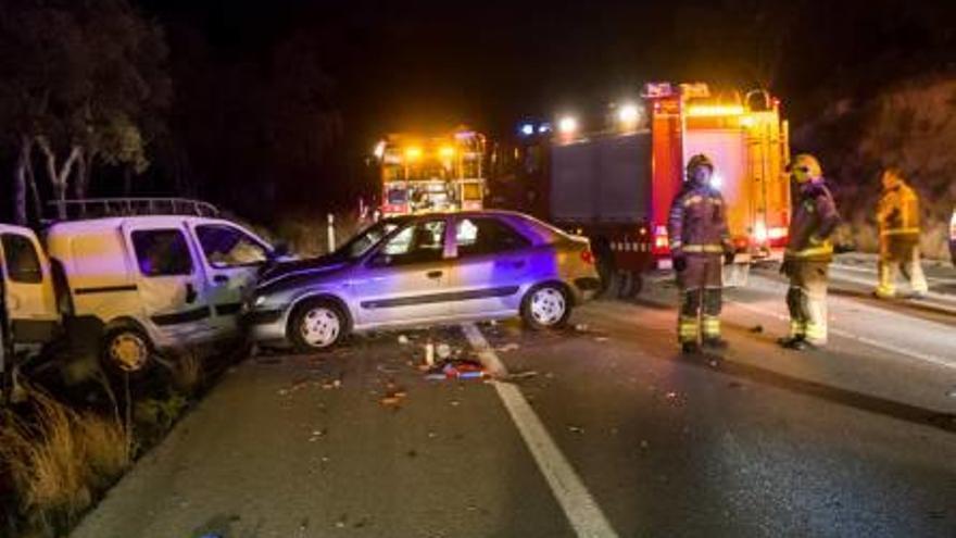 Dos morts en accidents a l&#039;N-II  a la Jonquera des de principis d&#039;any