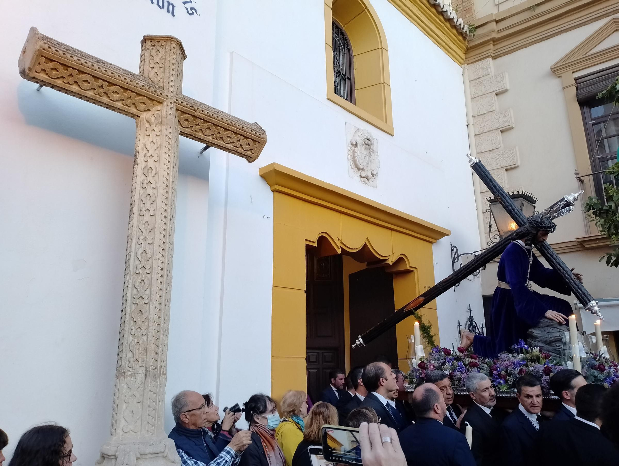 El Nazareno de los Pasos vuelve a presidir el vía crucis oficial de Málaga