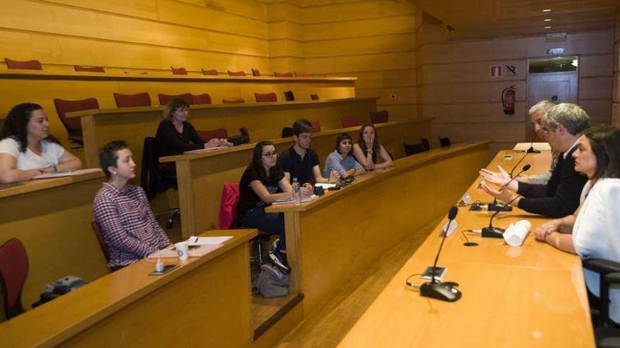 Catorce alumnos extranjeros estudian gallego en la Universidad