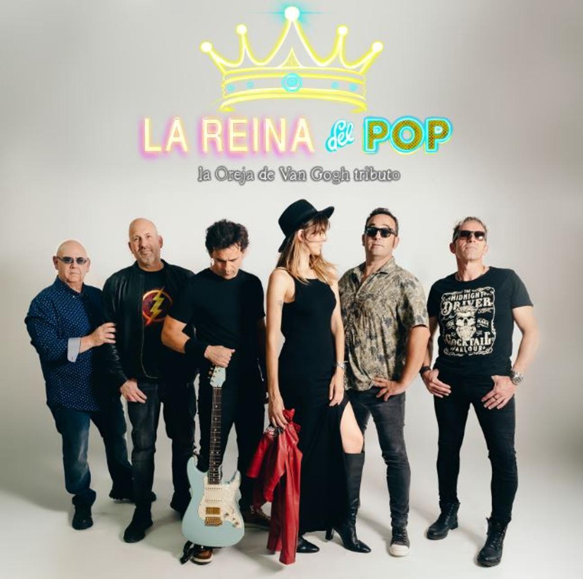 Reina del Pop tributen La Oreja de Van Gogh,