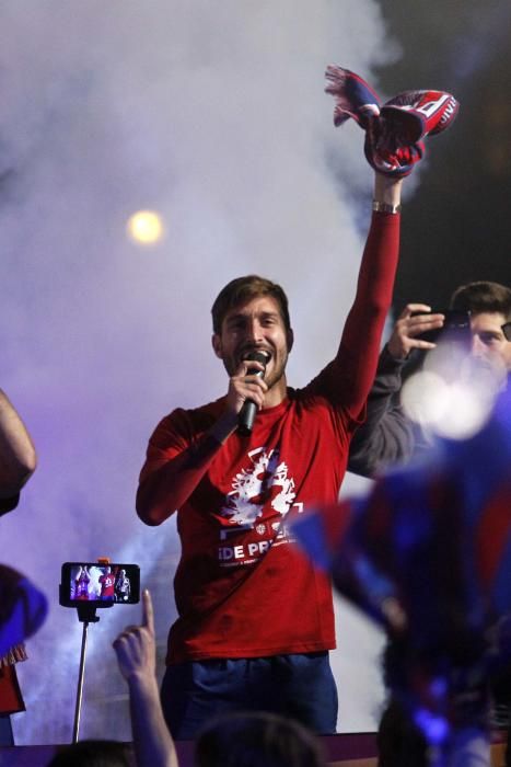 Así celebra el ascenso la afición del Levante UD