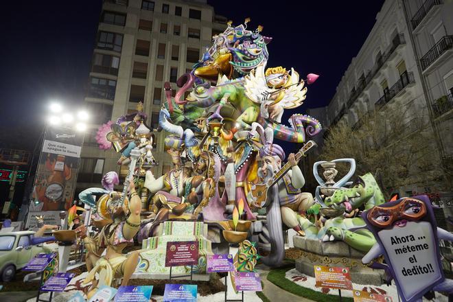 La Falla Reino de Valencia-Duque de Calabria, al detalle