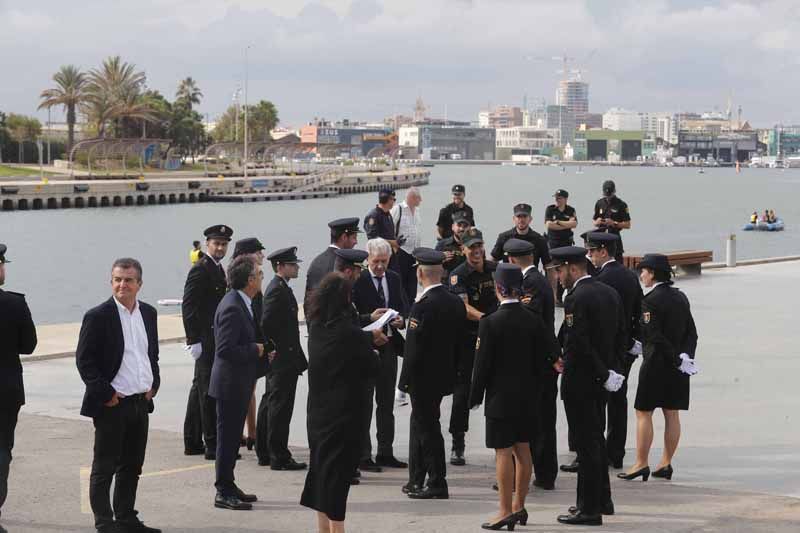 Celebración del día de la Policía Nacional en València