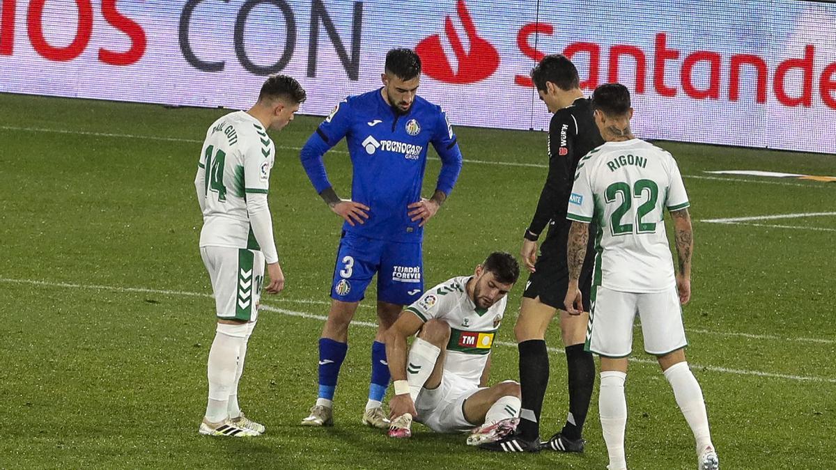 Elche 1 - Getafe 3: El Elche se desangra