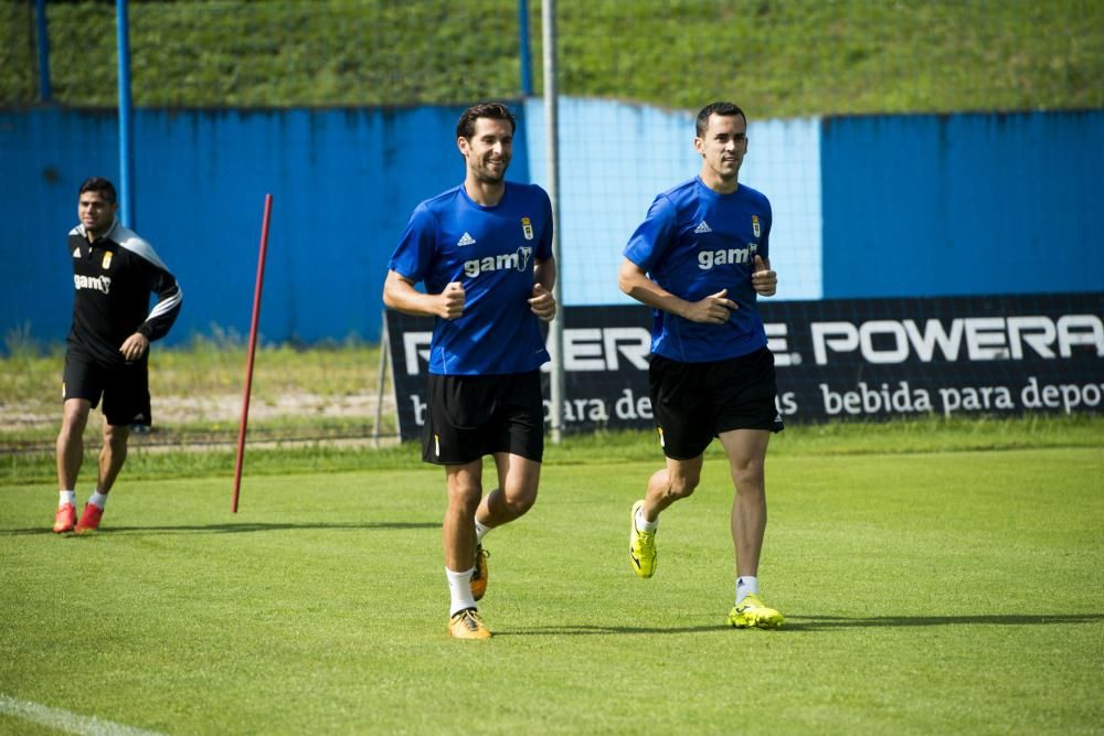 Entrenamiento del Real Oviedo