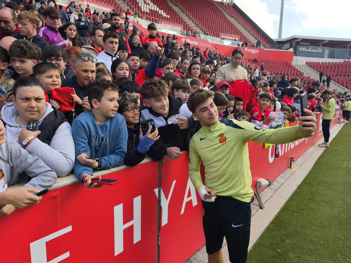 El Mallorca despide 2025 junto a los suyos