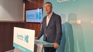 Jordi Martí Galbis anuncia el no de Junts al presupuesto 2026 de Jaume Collboni