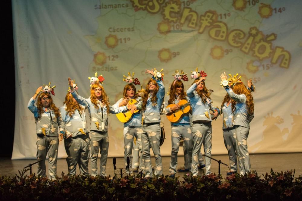 La murga cordobesa 'Los marisoles'.