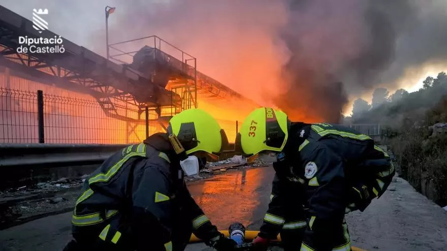 Incendio en Reciplasa