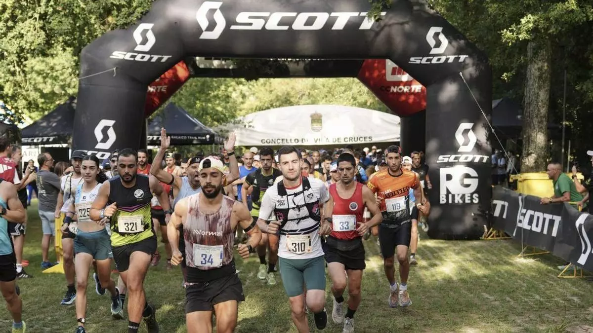 Escudero y Riádigos se hacen con el Trail da Carixa