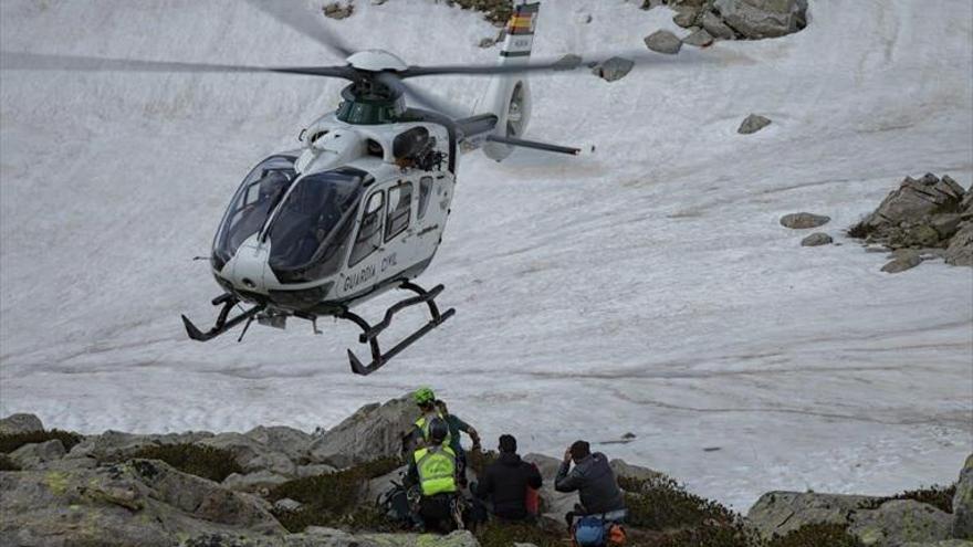 La Guardia Civil auxilia a 5 deportistas en el Pirineo