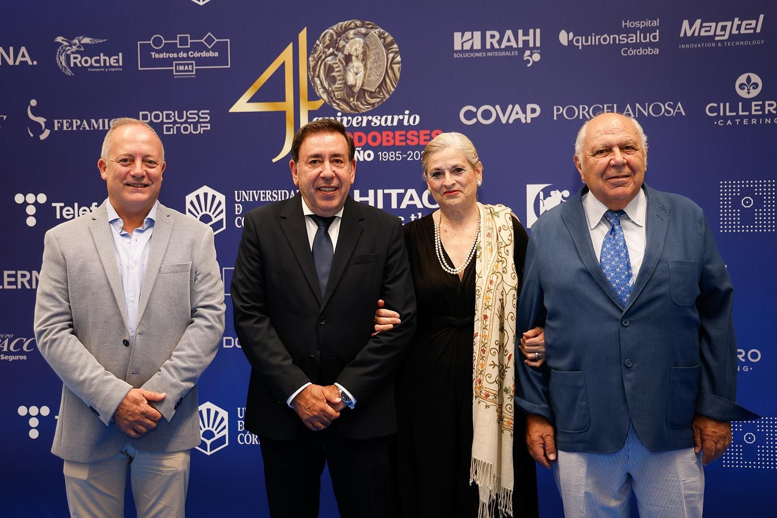 La gala del 40 aniversario de los Cordobeses del Año, en imágenes