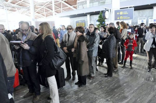La huelga en el Aeropuerto de Zaragoza