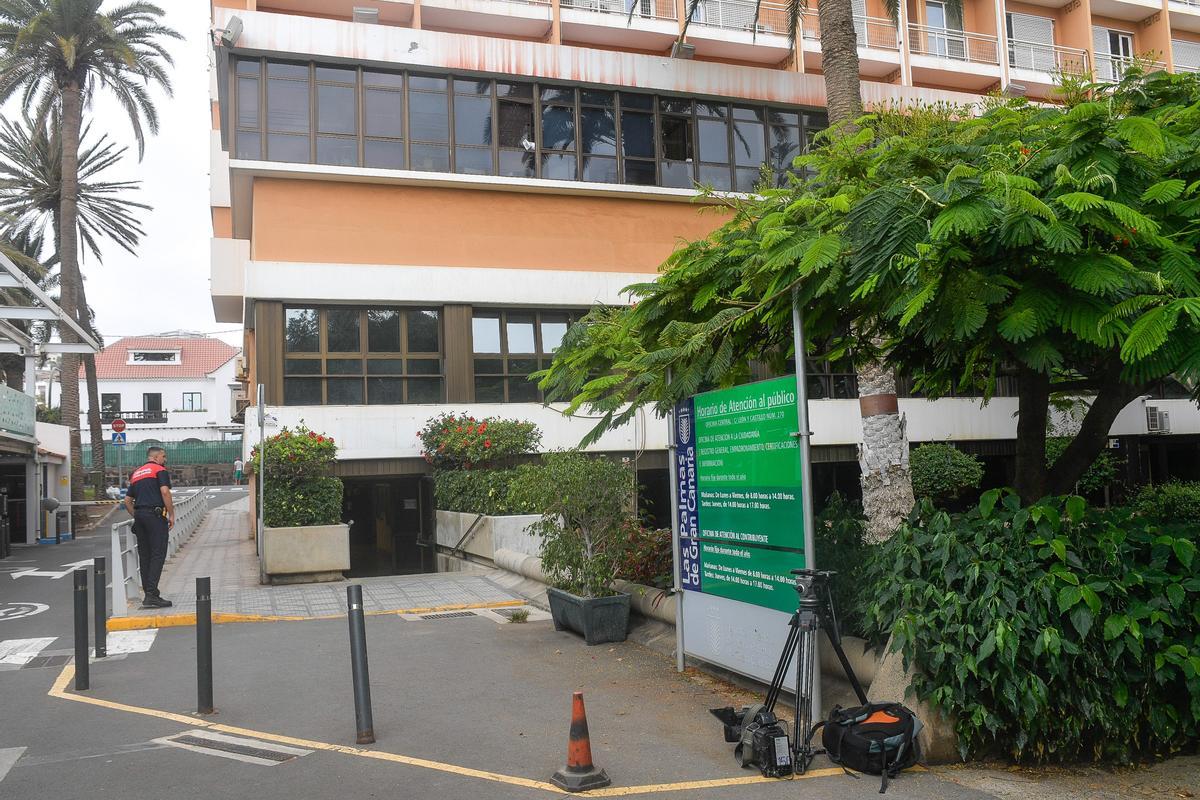 Nuevo registro en las oficinas municipales del Ayuntamiento de Las Palmas de Gran Canaria