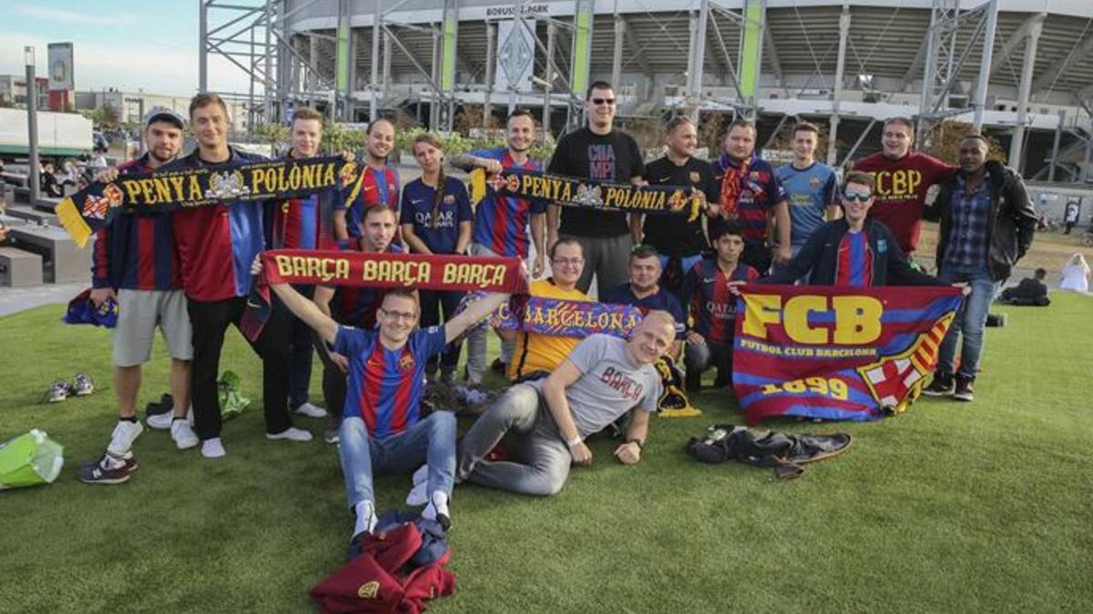 El Barça contará con el apoyo de numerosos peñistas de Polonia