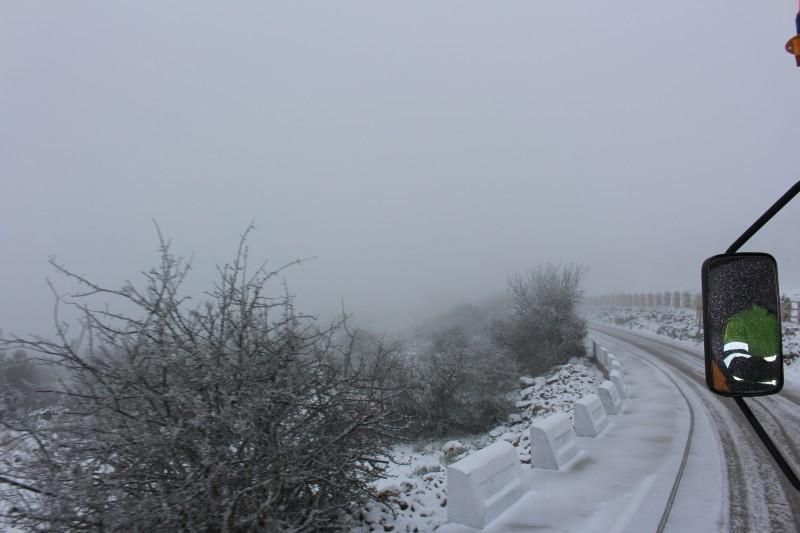 Nieve en la provincia de Córdoba