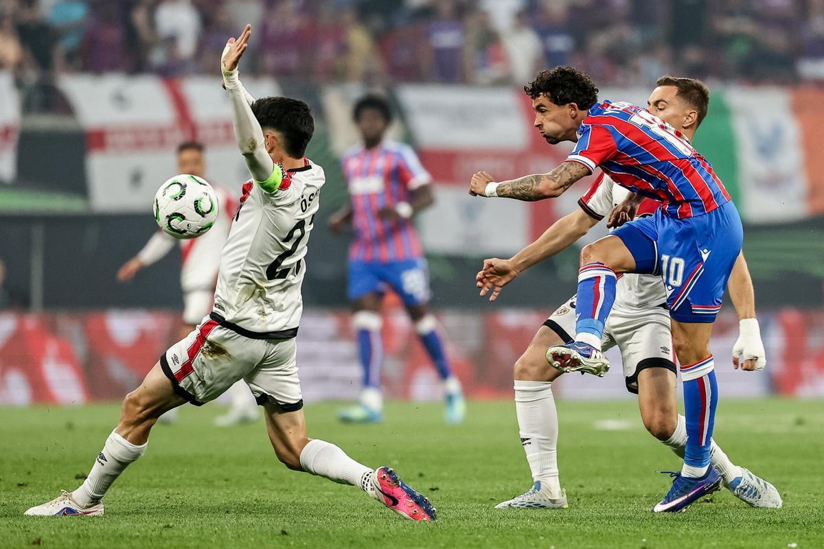 Final de la Conference League: Crystal Palace - Rayo Vallecano, en imágenes.