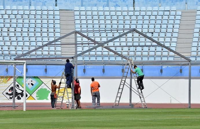 Primer entrenamiento de la UD Las Palmas