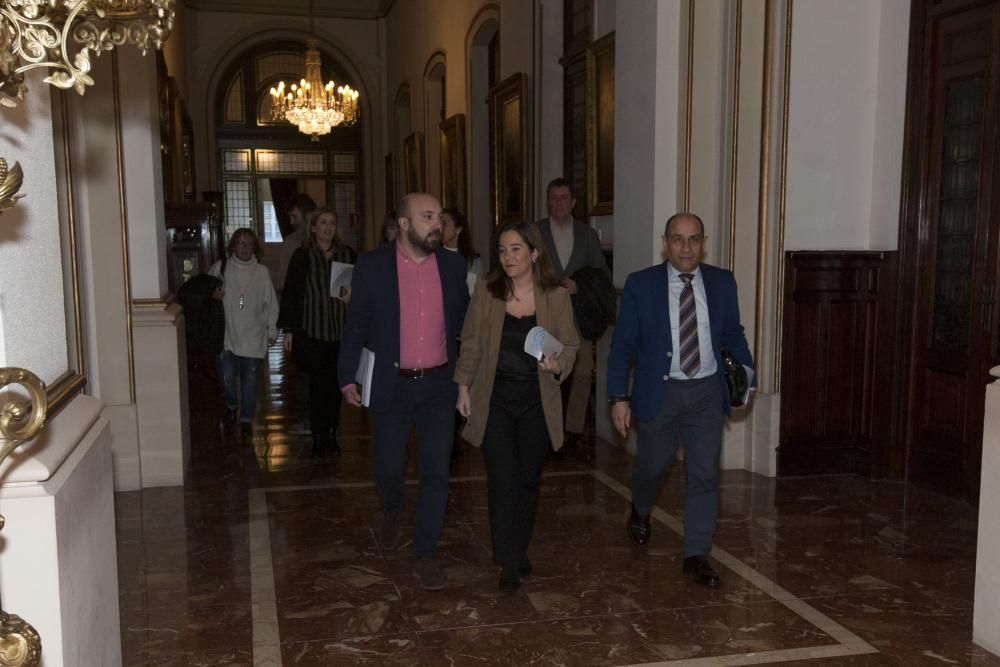 Marea y PP cargan contra el "catastrazo" del Ayuntamiento.