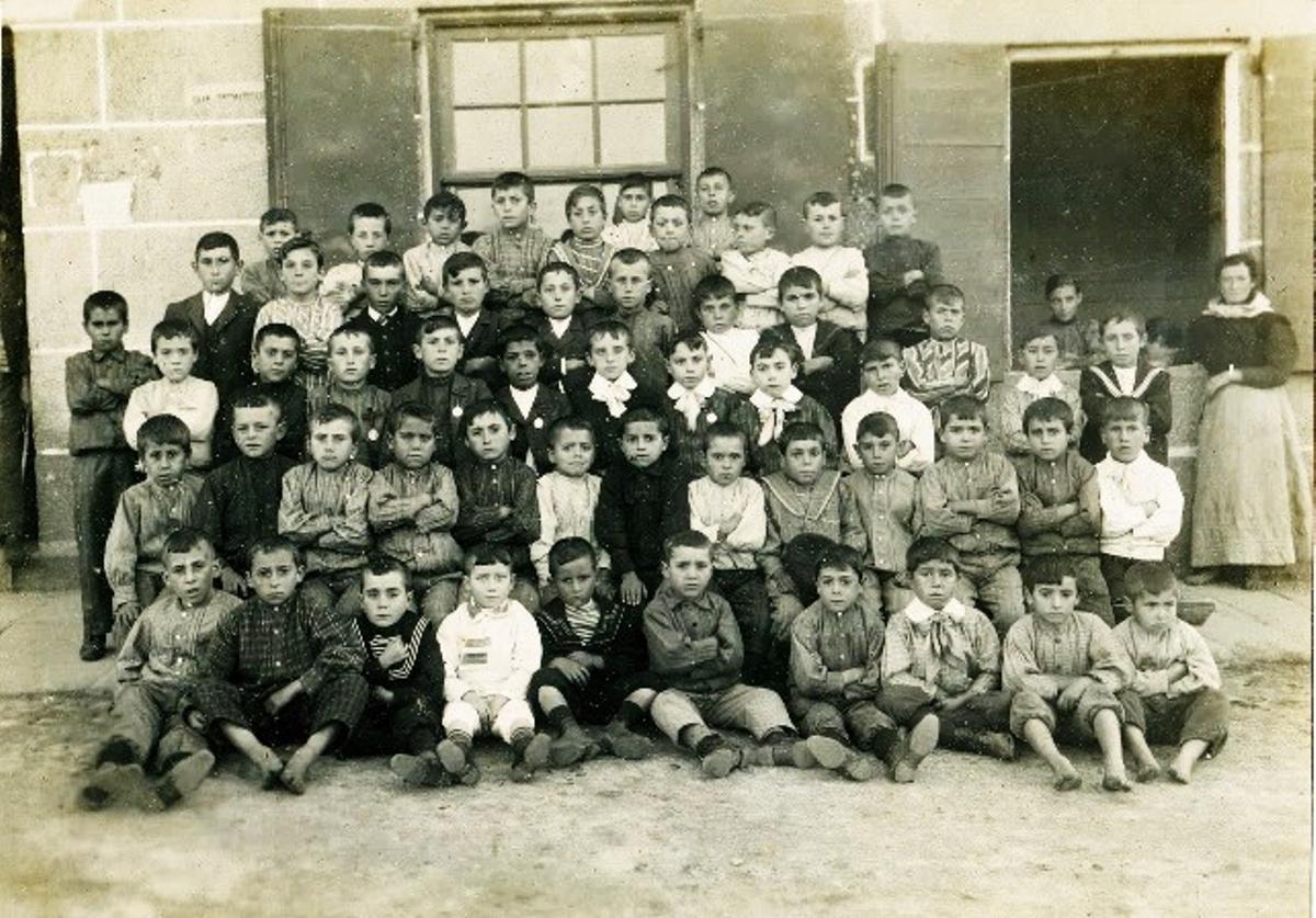Una escuela en Beluso.