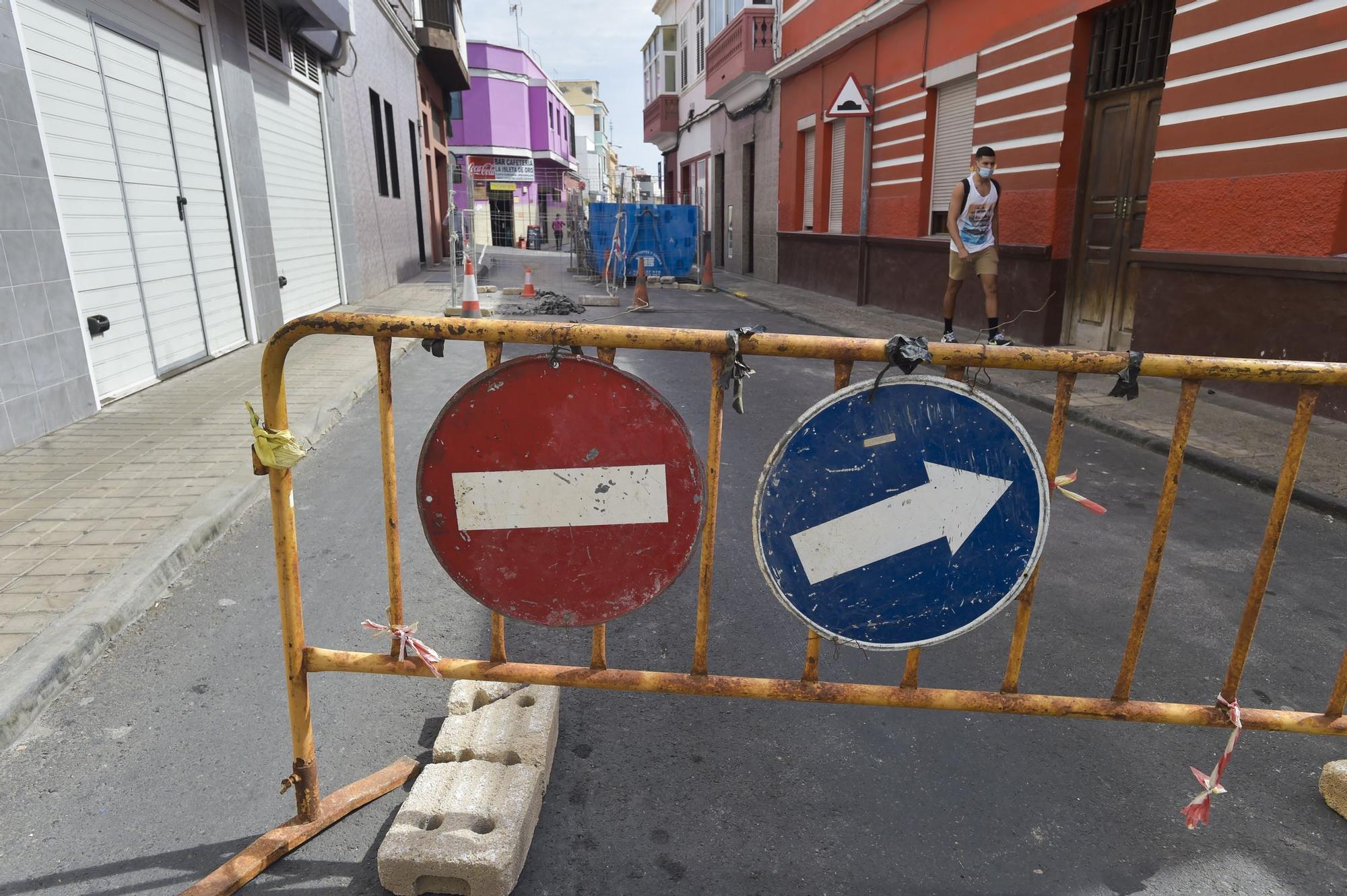 Obras en la calle Osorio