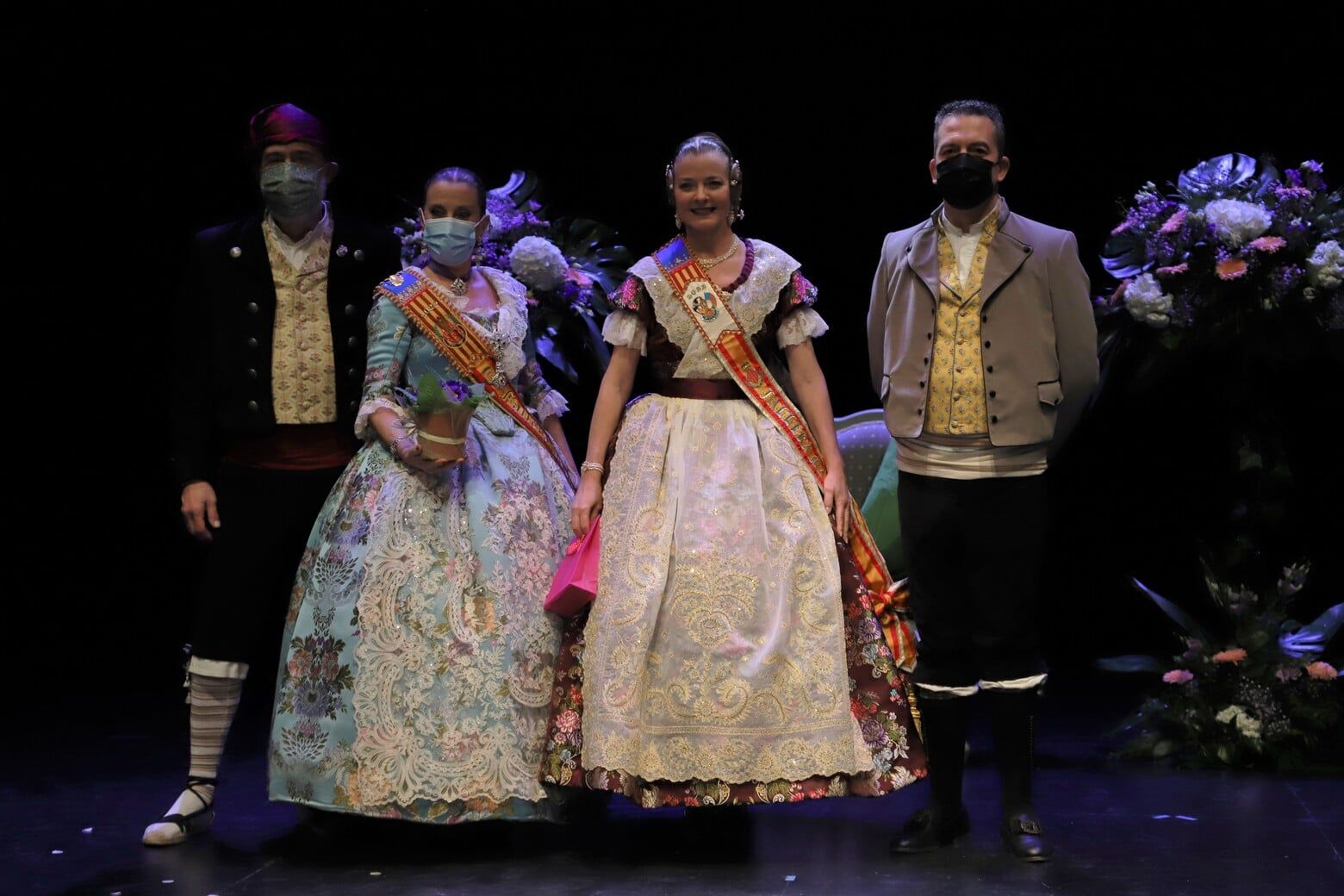 Exaltación de Patricia Sanz, fallera mayor infantil de València 1986, en Sevilla-Denia