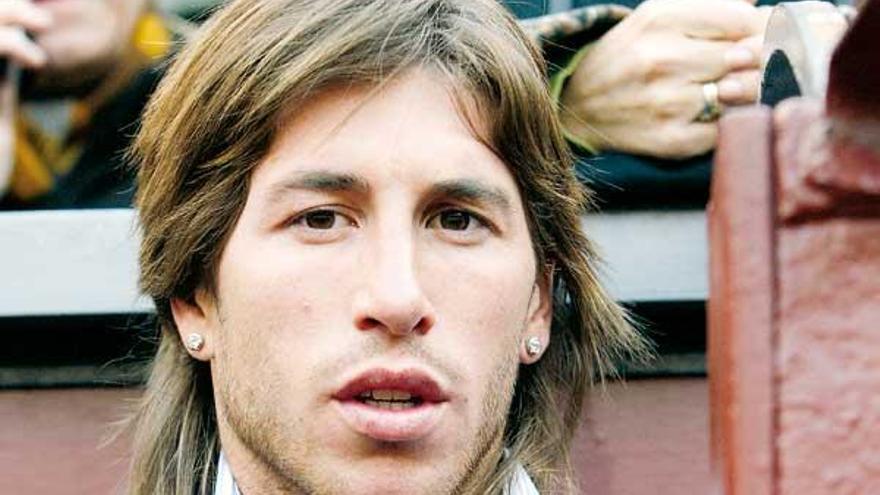 Ramos, en los toros.