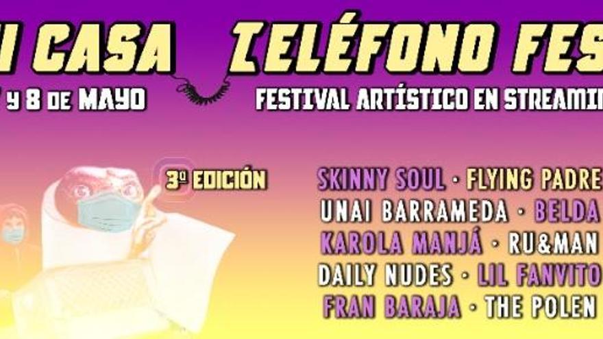 Mi Casa-Teléfono Fest vuelve con una &#039;maratón cultural&#039; de la mano de 40 artistas canarios