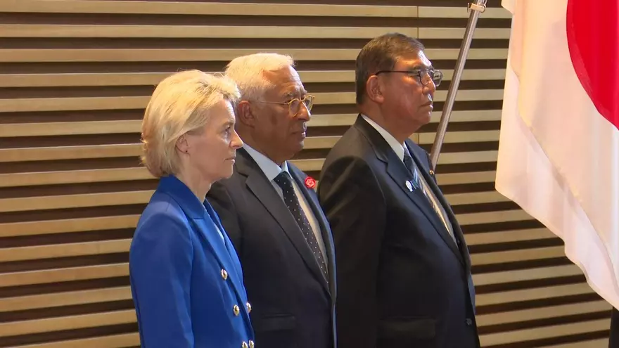 Cumbre Unión Europea  - Japón