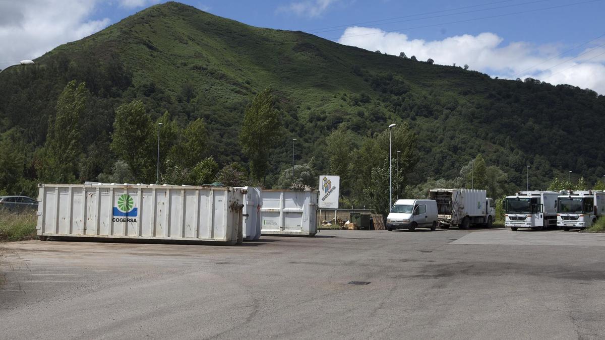 El punto limpio del polígono de Fábrica de Mieres.