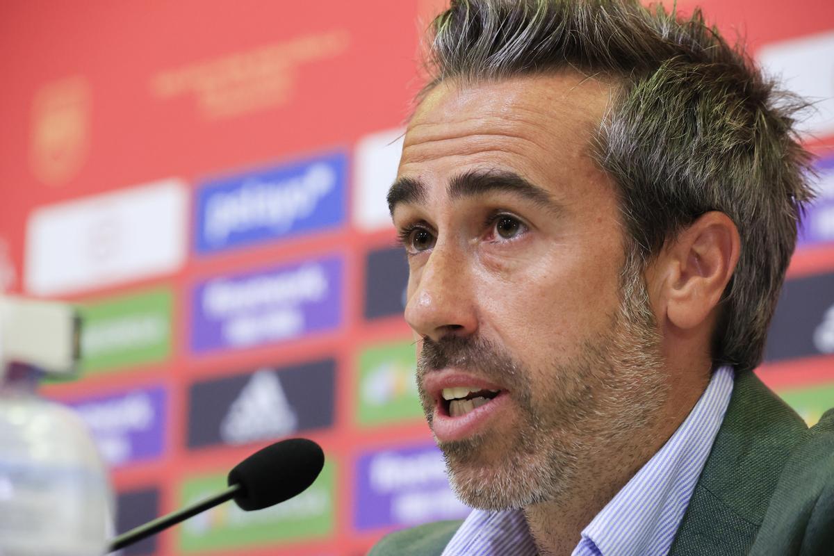 Rueda de prensa del seleccionador nacional Jorge Vilda