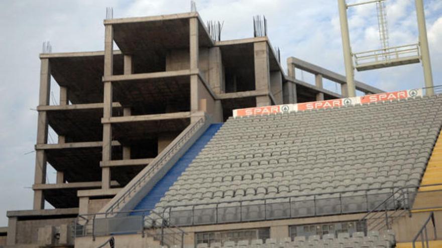 Detalle del proyecto de la UD para el Estadio de Gran Canaria. |