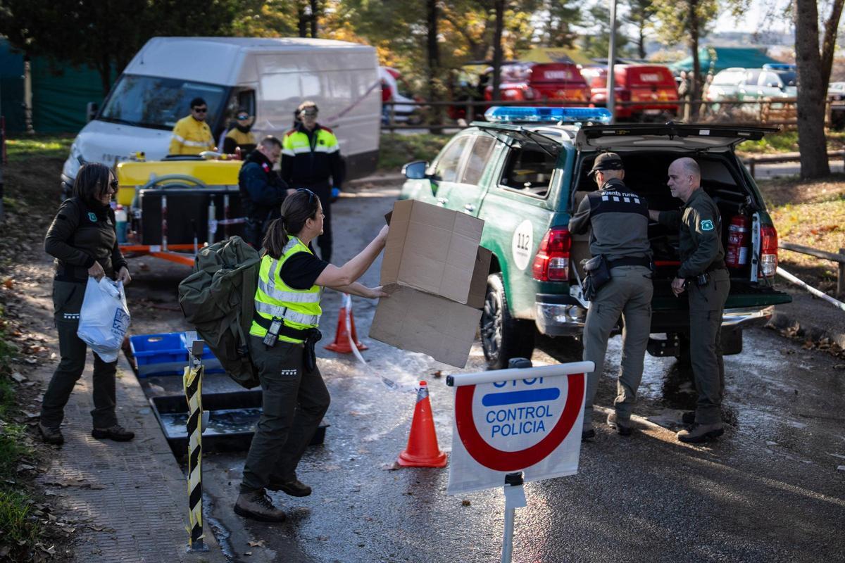 L’UME desplega 117 militars a Barcelona contra la pesta porcina, comandats des de Santa Perpètua