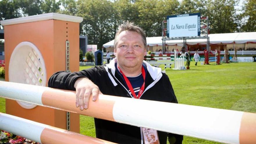 Thomas Brande, responsable del equipo técnico de Longines.