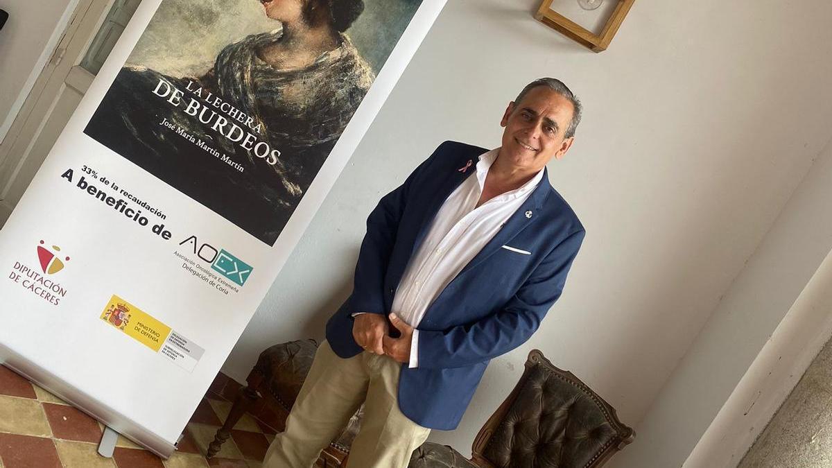 El cronista oficial de Coria, José María Martín, publica su primera